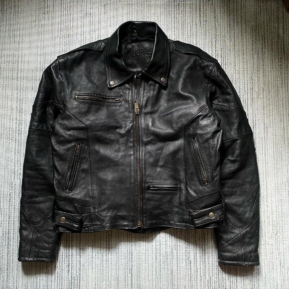 Jackets & Blazers - Classic Black Leather Jacket